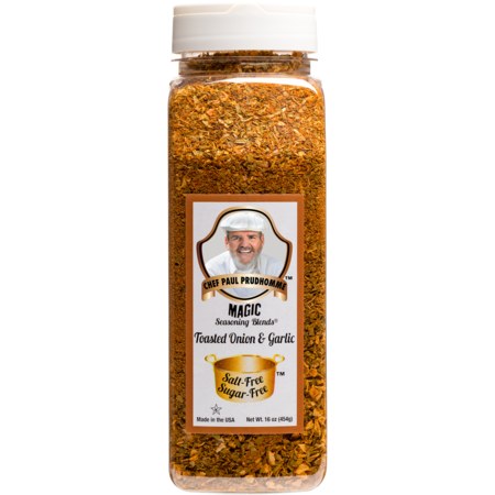 Magic Seasoning Magic Seasoning Salt Free Sugar Free Toasted Onion & Garlic 16oz., PK6 TONGR2066PK